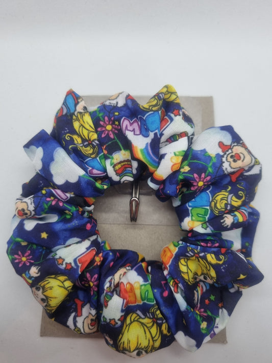 Scrunchie Rainbow Brite - Dark Blue