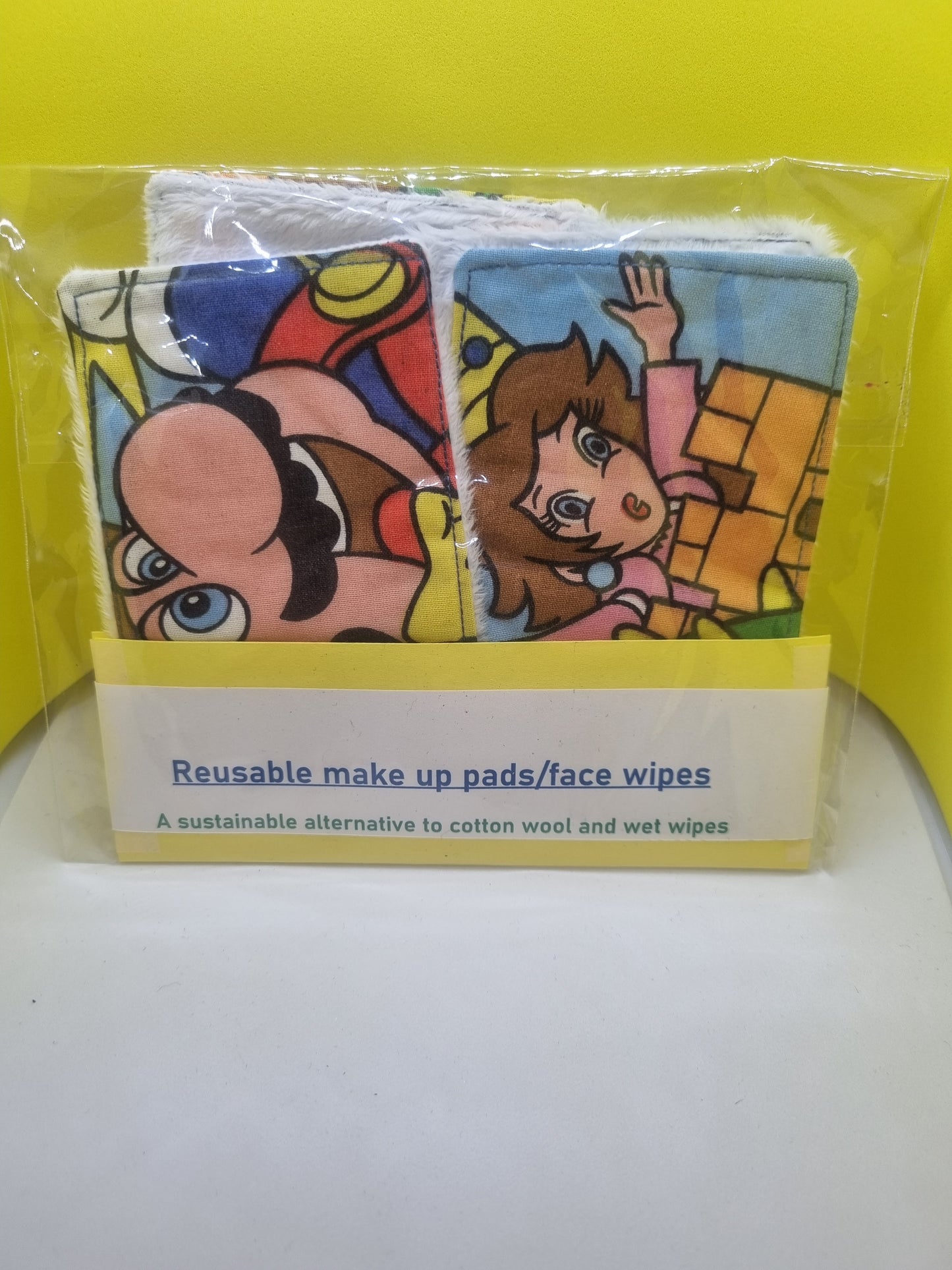Mario & Princess Peach Make Up Pads
